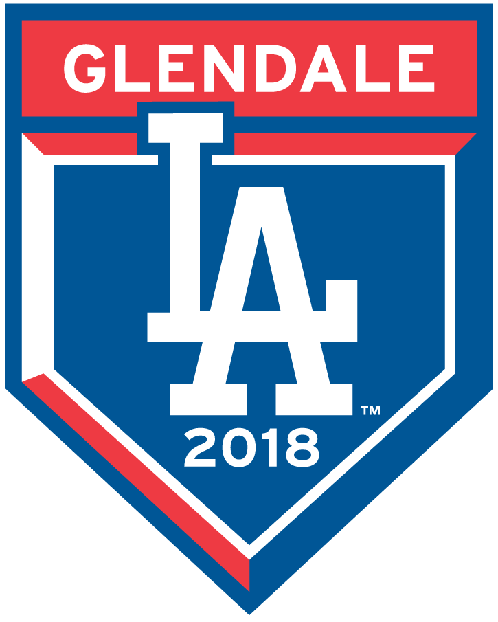 Los Angeles Dodgers 2018 Event Logo iron on paper